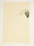 Emilio Greco, Bagnanti N. 2 1974, lithograph cm