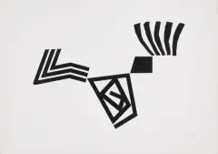 Ettore Colla, Senza titolo, lithograph cm