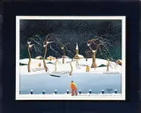 Luciano Allodi, Senza titolo 1975, oil on canvas cm
