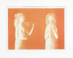Concerto by Antonio Bueno, lithograph cm, offered Jul 2020