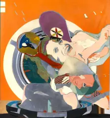 Silvio Pasotti, Senza titolo 1967, oil on alluminio cm