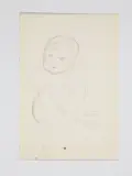 Bruno Saetti, (3) disegni Senza titolo 1958