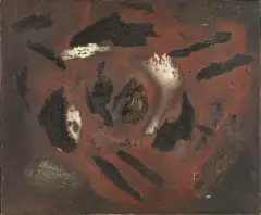 Senza titolo 1957 by Pupino Samonà, offered Jul 2020