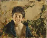 Antonio Mancini, Testa Di Bimbo Sorridente