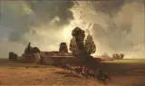 Alberto Pasini, Untitled, ENTRATA NEL CARAVANSERRAGLIO DI SOLTANIYEH (ZANJEN