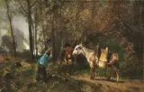 Giuseppe Palizzi, Lo Spaccalegna Nel Bosco