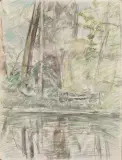 Mario Cavaglieri, Paesaggio Fluviale