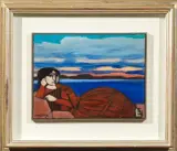Odalisca con cielo by Domenico Cantatore, offered Dec 2019