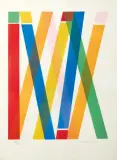 Senza titolo 1968 by Piero Dorazio, lithograph cm, offered Dec 2019