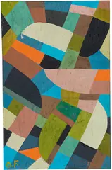 Otto Freundlich, Petite Composition, Um 1937, Tempera auf Holz