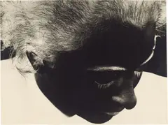 Gertrud Arndt, Negativ-Portrait Wera Meyer-Waldeck, Dessau, 1930, Vintage. Silbergelatineabzug, Negativabzug. Kodak-Bromid-Papier