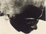 Gertrud Arndt, Negativ-Portrait Wera Meyer-Waldeck, Dessau, 1930, Vintage. Silbergelatineabzug, Negativabzug. Kodak-Bromid-Papier