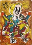 André Butzer, Untitled (Disney Mädele N), 2007, Öl auf Leinwand