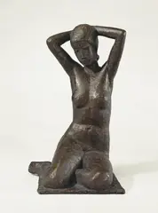 Ino by Gerhard Marcks, 1934, Bronze mit dunkelbrauner Patina. Höhe: 52 cm (20 ½ in.), sold Nov 2009