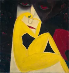 Armand Bouten, Compositie, Um 1920, Öl auf Leinwand