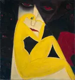 Armand Bouten, Compositie, Um 1920, Öl auf Leinwand