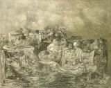 Richard Oelze, Vorabend