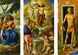 Michael Triegel, Triptychon: „Bacchus und Ariadne“ I–III