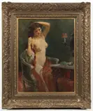 Ferdinand Vácha, Toilette, 1930s, oil on canvas