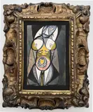 Ota Janeček, Nude, 1945, ink, watercolour on paper