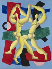 Jaroslav Bejček, Dance, 1963, oil on canvas