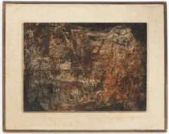 Dana Puchnarová, Geometria Spiritualis, 1963, mixed media, cardboard