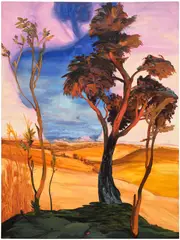 Emma Webster, A Setting Scene, 2021, oil on canvas