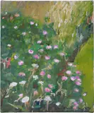 Jane Freilicher, Wild Rose Bush, 1970, oil on canvas