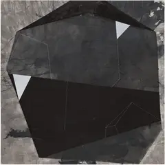Torkwase Dyson, Mass of Consequence, 2018, acrylic on canvas