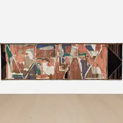 Lissy Funk, The Secret Fish (Der geheime Fisch), 1964–1965, hand embroidery