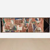 Lissy Funk, The Secret Fish (Der geheime Fisch), 1964–1965, hand embroidery