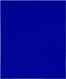 Yves Klein, Monochrome bleu sans titre (IKB 321)