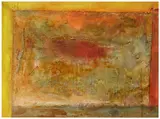 R.A. Obe Sir Frank Bowling, Copter, 2005, acrylic and acrylic gel on canvas with marouflage