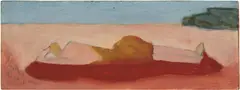 Milton Avery, Reclining Bather, 1948, oil on artist's board