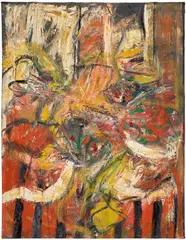 Alfred Leslie, Companion to Black Painting, 1953–1954, oil on canvas