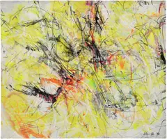 Mary Abbott, Untitled, 1950, oil, graphite and oilstick on canvas
