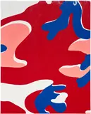 Andy Warhol, Camouflage, 1986, acrylic and silkscreen ink on canvas
