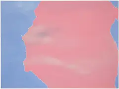 Joe Goode, Untitled (Torn Sky), 1970, oil on canvas