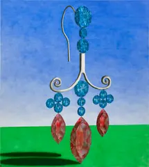 Avery Singer, Untitled, 2017, acrylic on canvas over panel