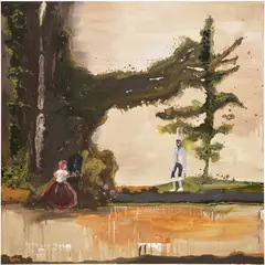 Genieve Figgis, The Artist, 2015, acrylic on canvas
