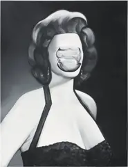 Tomoo Gokita, Lingerie Model, 2017, acrylic gouache on canvas