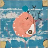 Ouattara Watts, Untitled, 2021, mixed media on canvas