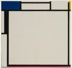 Richard Pettibone, Piet Mondrian, 'Composition with Blue, Yellow, Black and Red', 1996, oil on canvas, in artist's frame
