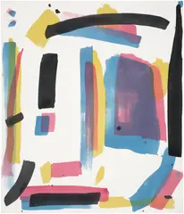 Matt Connors, Reader, 2014, acrylic on canvas