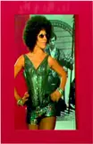 Carrie Mae Weems, Afro Chic, 2009, video with color and sound, in artist's frame