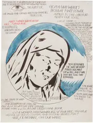 Raymond Pettibon, No Title (I could see...), 1991, ink on paper