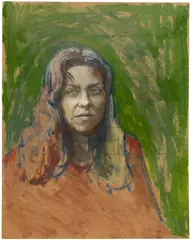 Giangiacomo Rossetti, Untitled, 2023, oil and graphite on cardboard