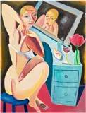 Danielle Orchard, Bra Strap (After Kirchner)