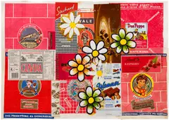 Beatriz Milhazes, Ovale, 2002, acrylic and mixed media collage on paper