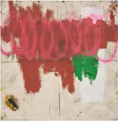 Oscar Murillo, Untitled (synthetic trash paintings), 2012, oil, dirt and spray paint on canvas